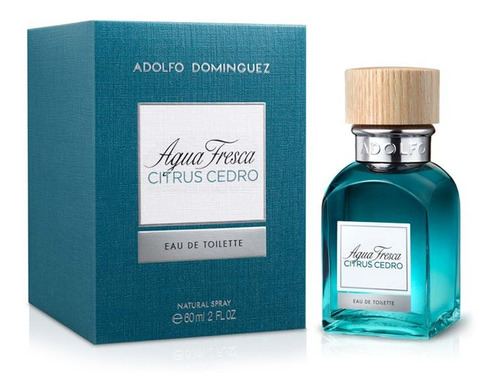 Perfume Adolfo Dominguez Agua Fresca Citrus Cedro 60ml Febo