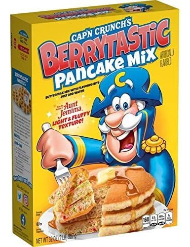         Capn Crunch Aunt Jemima Berrytastic - Mezcla Para P.