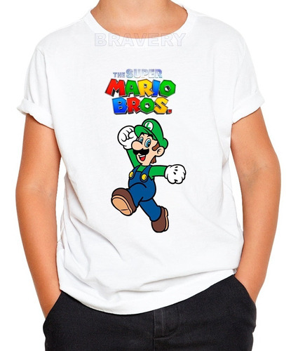 Remera Super Mario Bros - Luigi Jumper