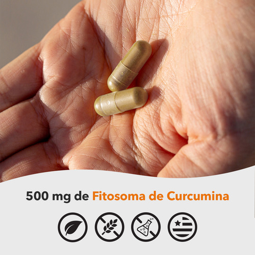Lifeseasons Cúrcuma Meriva, 60 Cápsulas Sabor Sin Sabor
