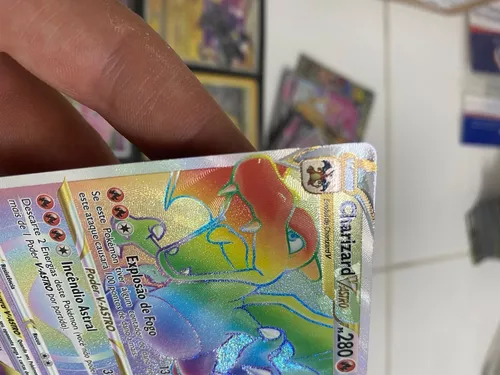 Carta Pokémon Charizard V Astro Astros Cintilantes Original