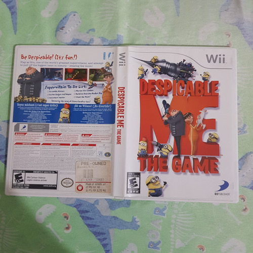 Jogo Wii Despicable Me Meu Malvado Favorito (Usado)