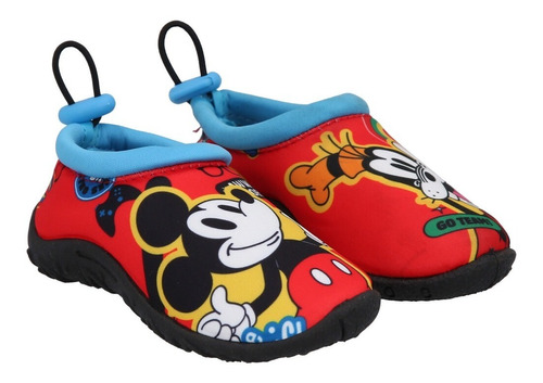 Zapato Agua Infantil Mickey Mouse Nuevo Original Disney