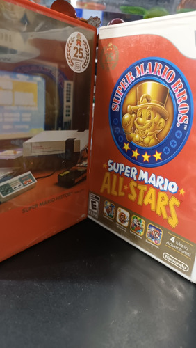 Super Mario All Stars Cin Sound Track Para Wii Físico Origin