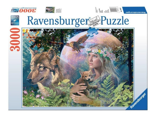 Rompecabezas Ravensburger 3000 Nina Del Lobo Lelab 44400