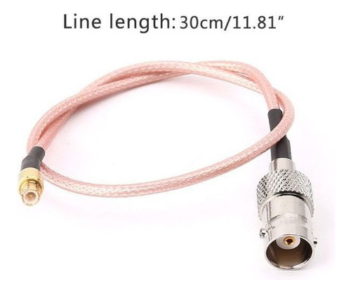 I Bnc Hembra A Mcx Macho Rg316 Colet Cable Of 30 Cm Rf