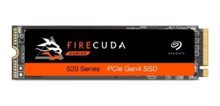 Ssd Seagate Firecuda 520 500gb Pci Express 4.0 M.2 /vc Color Negro