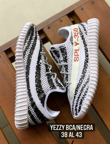 Zapatillas Adidas Yeezy Zebra Para Hombre - Ancho Estándar (Usado)