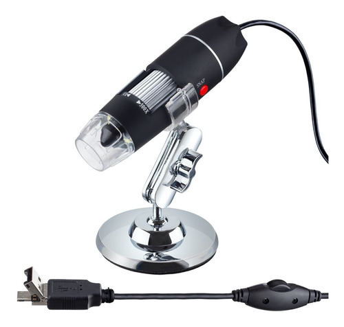 Microscopio Digital Usb Portable 50x-500x, Marca Amscope