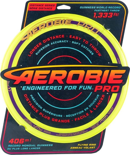 Aerobie Pro Aro Dinamico Frisbee Volador 33 Cm Int 88400 Srj