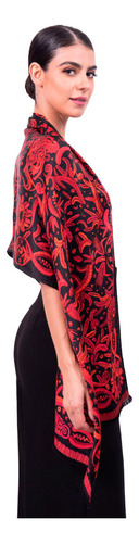 Chalina Con Terciopelo Quetzalcóatl Color Bcongroqtzl