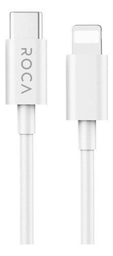 Cable Carga Rapida Compatible Lightning Usb C 3a 27w Roca