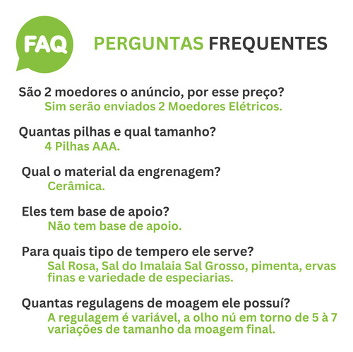 Jogo 2 Moedores Elétrico Dosador Sal Pimenta Reino Premium