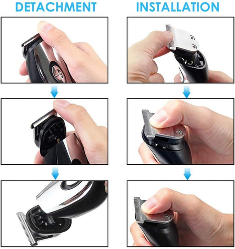 Imagen 4 de 6 de Afeitador Eléctrica Y Barbero Eléctrico 6 En 1 Recargable