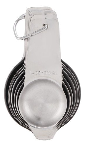 Juego De Cucharas Y Tazas Medidoras De Acero Inoxidable Para