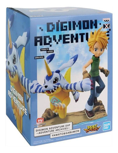 Figura de acción Banpresto Yamato & Gabumon