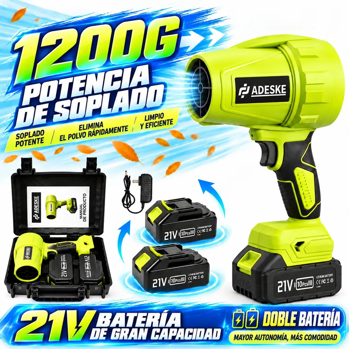 Soplador De Aire Inalambrica Hojas Electrica Para Jardineria Herramientas Para Electrica Bateria Accesorios Aspiradora Truper Gasolina De Mochila Ventilador Turbo