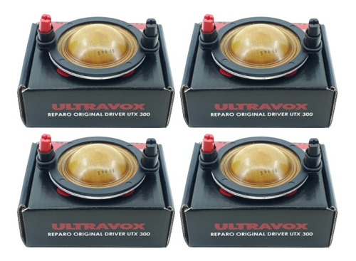 Kit Com 4 Reparos Driver Ultravox Utx300 - Original