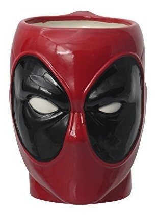 Marvel Deadpool 3d Taza De Ceramica