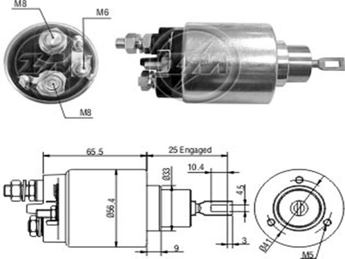 Solenoide      Fiat Strada Diesel