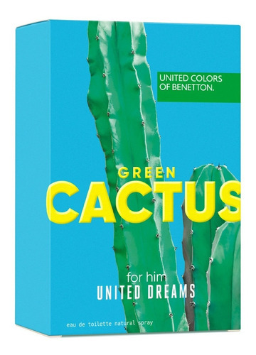 Benetton Cactus For Him Edt 100ml Perfume Para Hombre