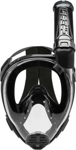 Máscara Facial Baron Dry Cressi M/ L Color Black / Black