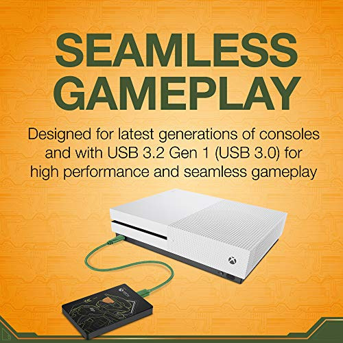 Seagate Game Drive Para Xbox Halo - Master Chief Le 2tb Disc