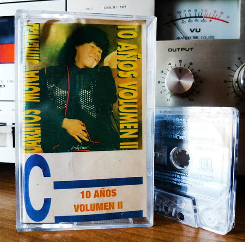 Carlitos  Mona  Jimenez - 10 Años Volumen Ii Cassette