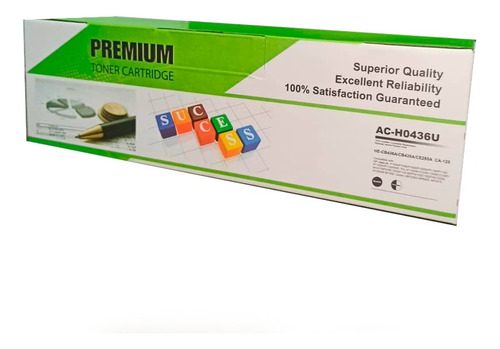 Toner Premium Canon 125 Mf3010 Y Hp Cb435a 436a Ce285a Acme