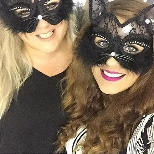 Máscara De Ojo De Gato Máscara De Fiesta Máscara De Gato