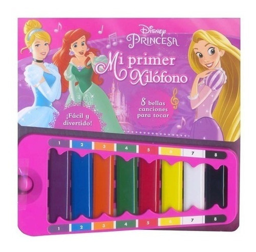 Disney Princesas - Mi Primer Xilofono - M4 - Libro