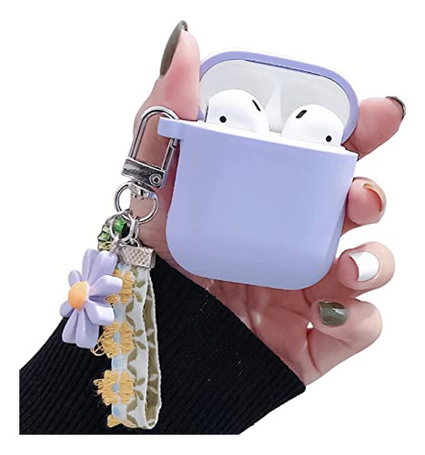 Funda Compatible AirPods De   Suave Llavero Lindo, Fund...