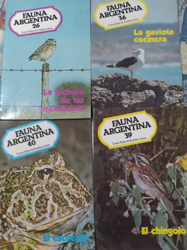 Colección Fauna Argentina: Lote X 10 Revistas 