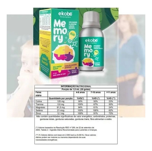 2x Focus Kids Para Memória + 2x Imunese Kids- 16 Vitaminas