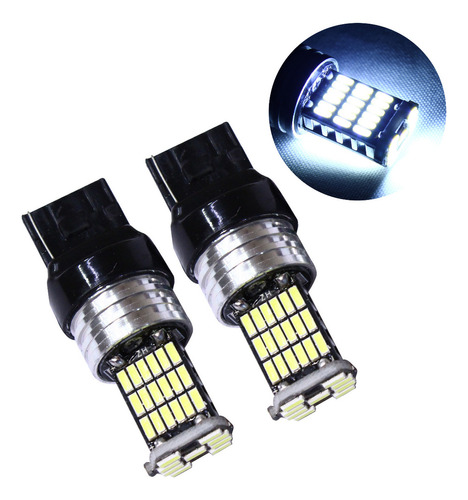 Foco De Led 7740 45smd 12v-24v Blanco Fijo/strobo Ds