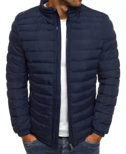 Plumon top ligero hombre