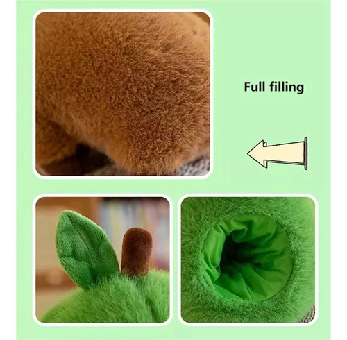 Peluche Con Forma De Pez Globo Y Aguacate De 35 Cm, Regalo P