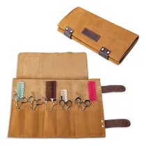 Comprar Estuches Para Tijeras De Peluquero, Bolsa Enrollable De Cuer