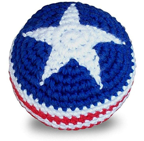 Mundial Footbag Bandera De Ee. Uu.   pelota Hacky Footbag