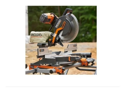 Ingletadora Ridgid 12 In. Dual Bevel Miter Saw Original