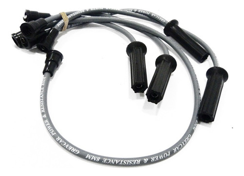 Cables Bujía Fiat Uno Carrera 4 Cil 8mm