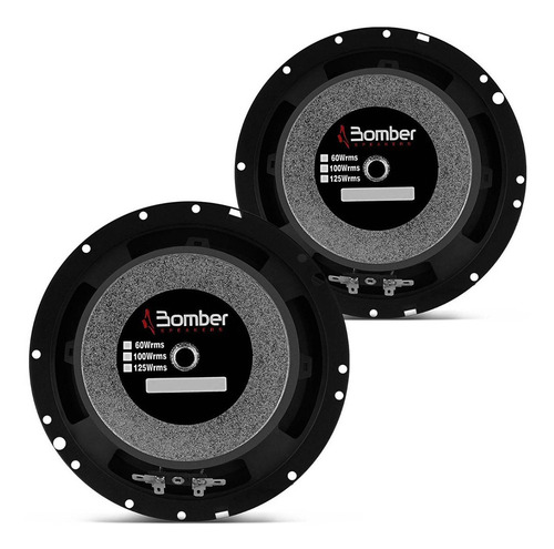 Imagen 4 de 5 de Componentes Bomber 6.5 200 Rms 2 Vias Upgrade Kit Two Way