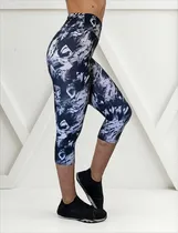 Comprar Conjunto De Capri Licra 70 Den Sublimado + Top Talles 1 Al 6