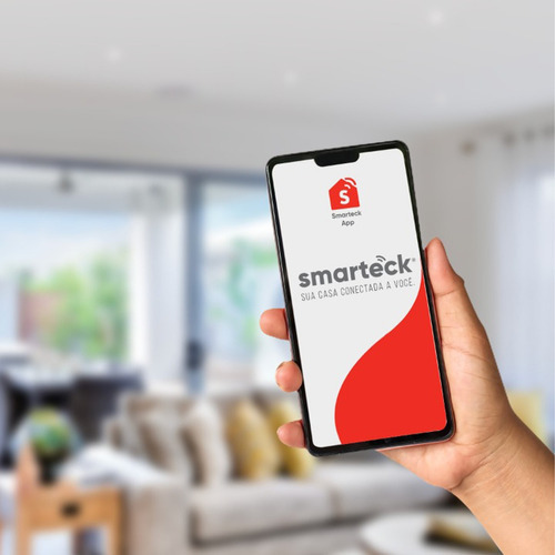Interruptor Inteligente Dimmer Wi-fi Touch Preto Smarteck