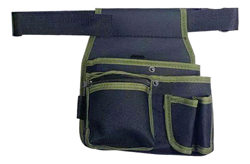 Bolsa De Cinturón De Borde Verde 21cmx24cm Borde Verde