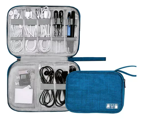 Organizador Viaje Neceser Gadget Impermeable Urbano Cables