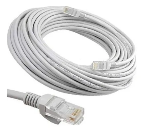 Cable De Red Internet 10 Metros Ethernet Rj45