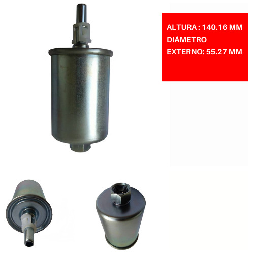 Filtro Gasolina Chevrolet Blazer V6 4.3lts 262 Cid 1997 2005