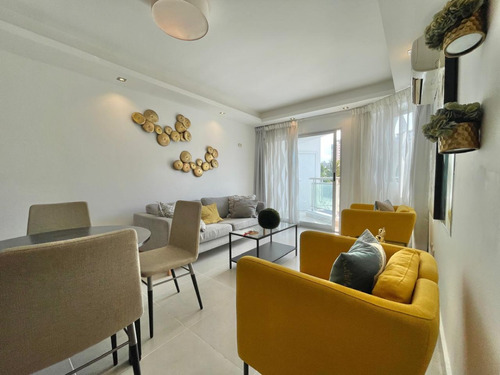 Apartamento Amueblado En Alquiler, Ubicado En Piantini