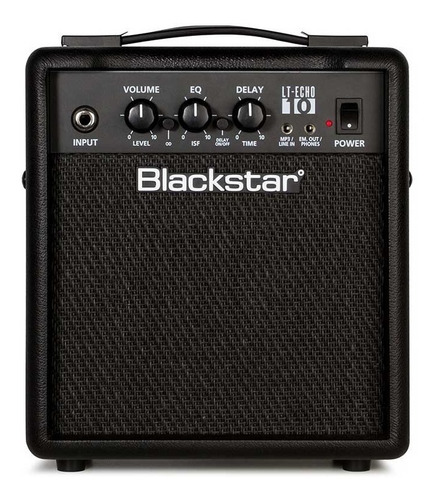 Amplificador Blackstar LT-Echo Series LT-Echo 10 para guitarra de 10W color negro 220V